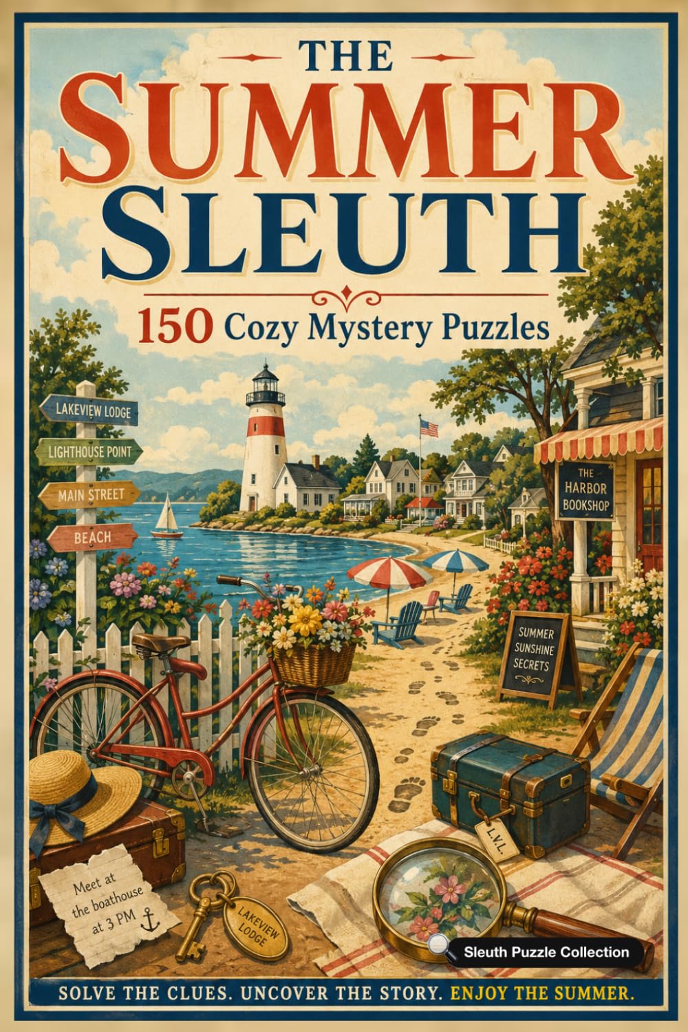 The Summer Sleuth Puzzle Book Cover