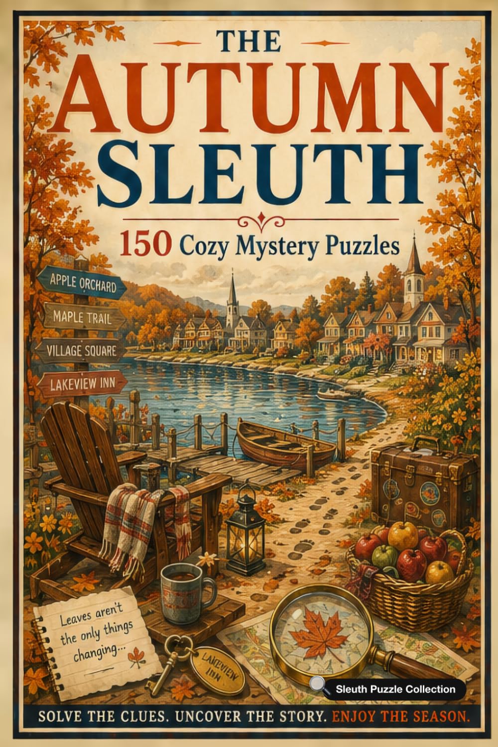 The Autumn Sleuth Puzzle Book Cover