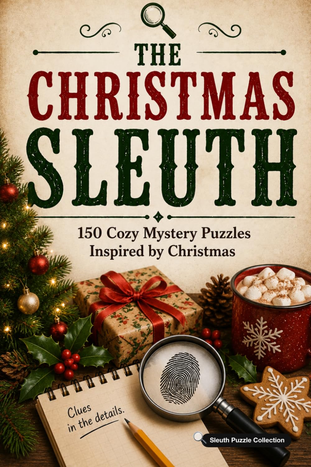 Christmas Sleuth Puzzle Book Cover