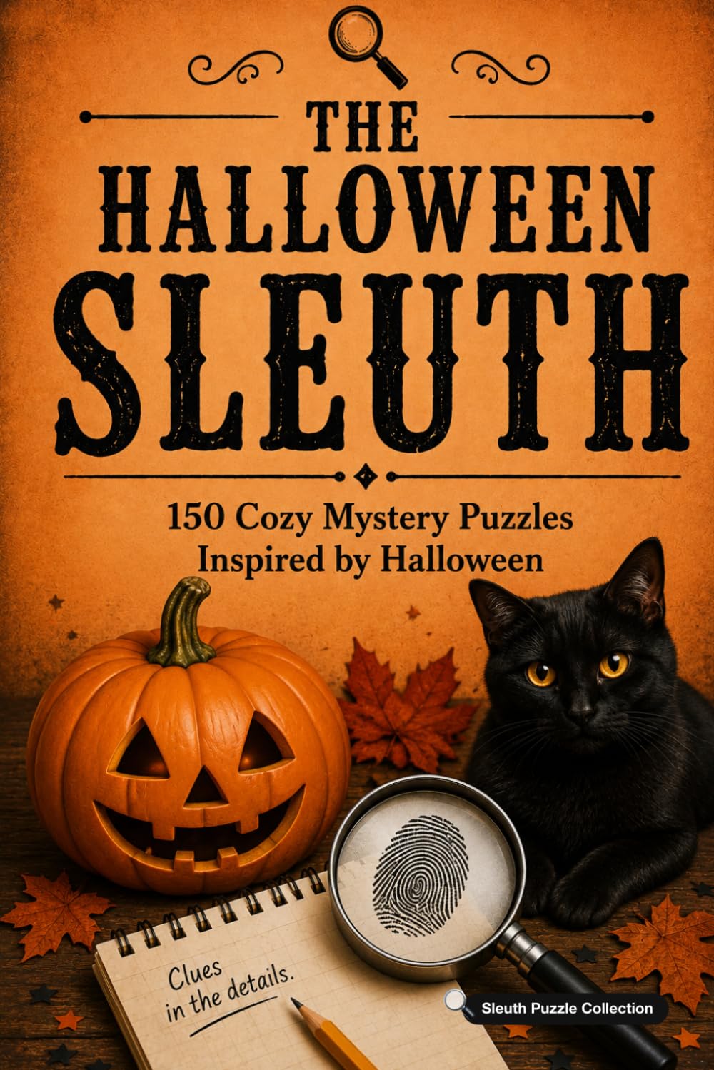 Halloween Puzzle Book Cover