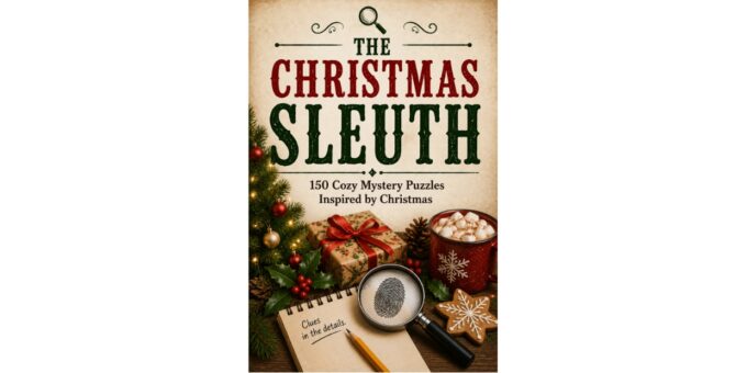 Christmas Puzzle Book Cover