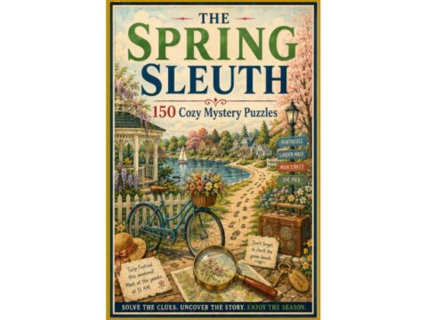 The Spring Sleuth Puzzle Book Cover Image
