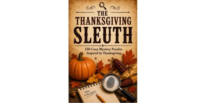 Thanksgiving Puzzle Book Cover